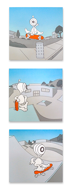 Photo Canvas Triptychon